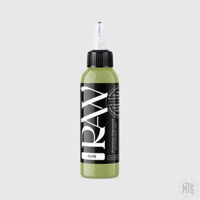 Olive - RAW-tattoo ink-Raw Pigments-1oz-Melbourne Tattoo Supplies