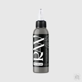 Opaque Gray Light - RAW-tattoo ink-Raw Pigments-1oz-Melbourne Tattoo Supplies