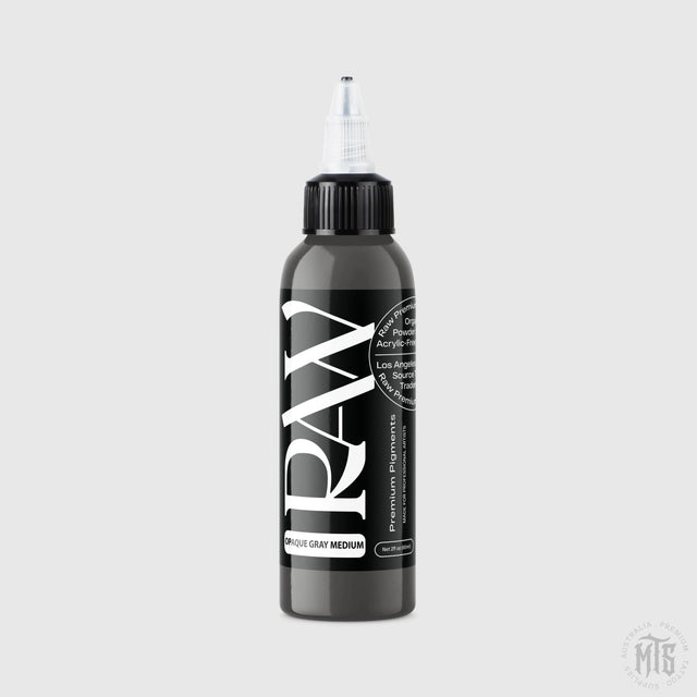 Opaque Gray Medium - RAW-tattoo ink-Raw Pigments-1oz-Melbourne Tattoo Supplies