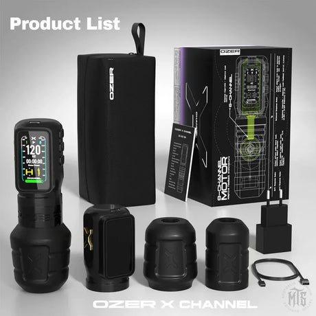 Ozer X Chanel 4.2mm wireless Pen-Tattooing Machines-Ozer-Melbourne Tattoo Supplies