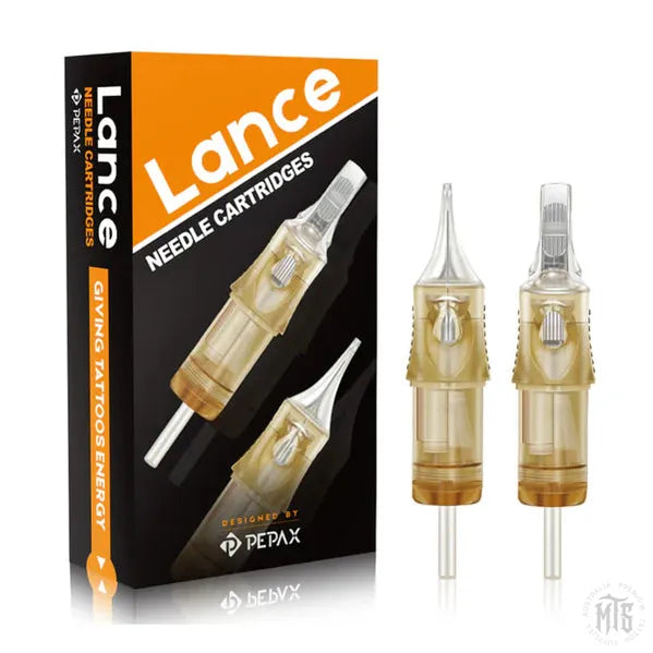 PEPAX LANCE ROUND SHADER NEEDLE CARTRIDGE-Tattoo Needles-tatsup-12/0.35mm-03RS-Melbourne Tattoo Supplies