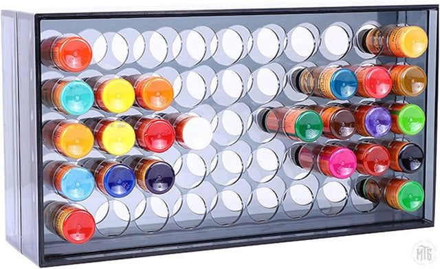 PERSPEX 50 COLOUR INK HOLDER-Tattoo Supplies-AVA-Melbourne Tattoo Supplies