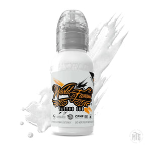 PORTRAIT WHITE - WORLD FAMOUS-tattoo ink-World Famous-1oz-Melbourne Tattoo Supplies