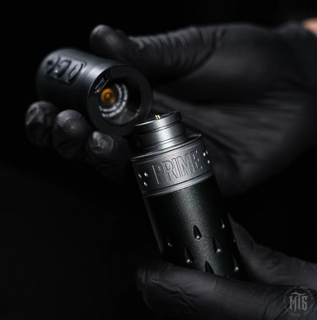 PRIME Battery + Magnetic RCA Converter-Tattooing Machines-Tatsoul-Melbourne Tattoo Supplies