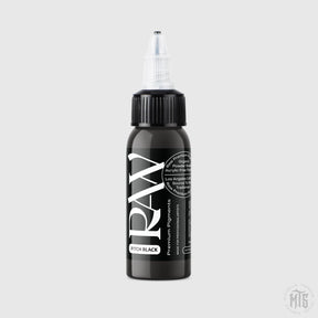 Pitch Black - RAW-tattoo ink-Raw Pigments-1oz-Melbourne Tattoo Supplies