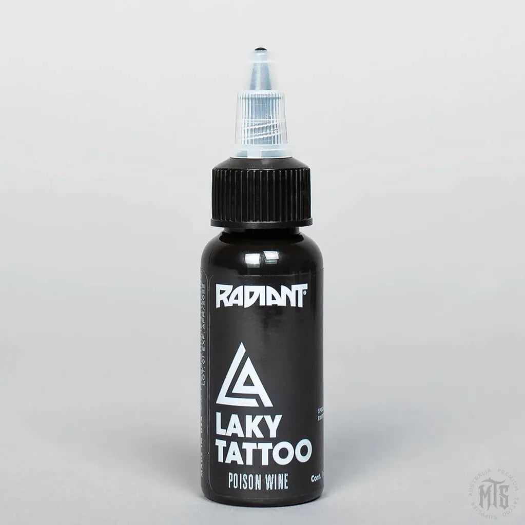 Poison Wine - Laky Series Radiant OUT OF DATE-tattoo ink-OUT OF DATE-Melbourne Tattoo Supplies