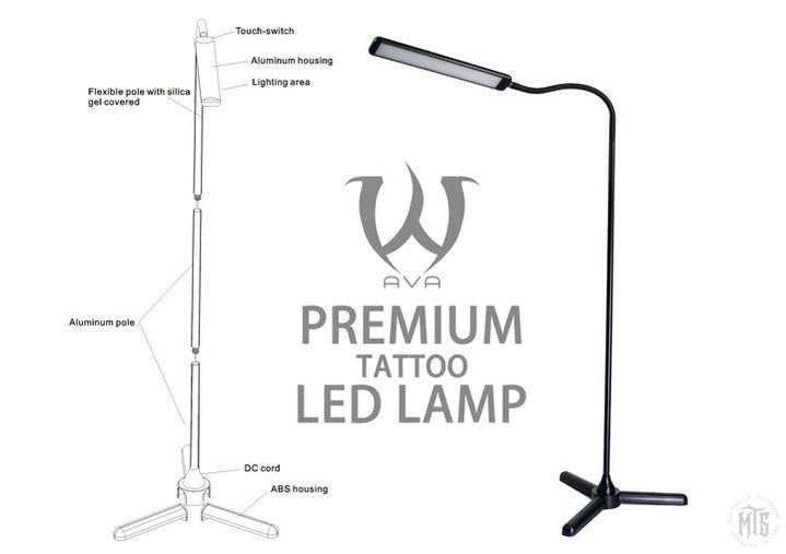 Premium LED Floor Lamp-Furniture-AVA-Melbourne Tattoo Supplies