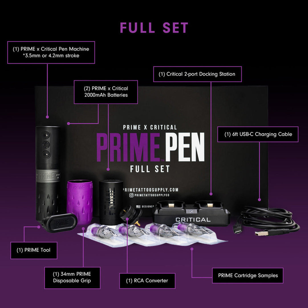 PRIME x Critical Pen Machine Full Set