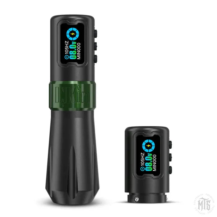 Rampage （4.0/4.5mm Stroke) Direct Drive Wireless Tattoo Machine-Tattooing Machines-EZ-Black and green-4.0mm-Melbourne Tattoo Supplies