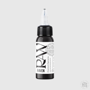 Raven Black - RAW-tattoo ink-Raw Pigments-1oz-Melbourne Tattoo Supplies