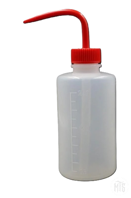 Red top Wash Squeeze Bottle-Tattoo Supplies-Generic-250ml-Melbourne Tattoo Supplies