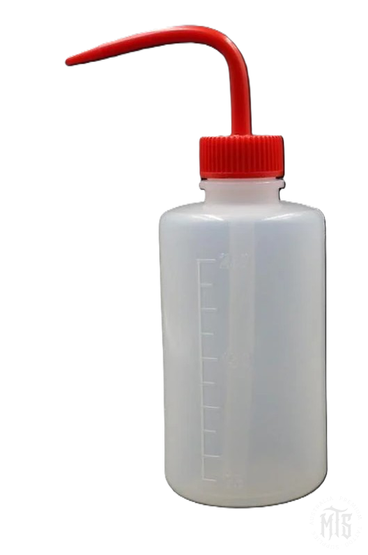 Red top Wash Squeeze Bottle-Tattoo Supplies-Generic-250ml-Melbourne Tattoo Supplies