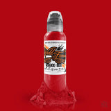 SAILOR JERRY RED - WORLD FAMOUS-tattoo ink-World Famous-1oz-Melbourne Tattoo Supplies