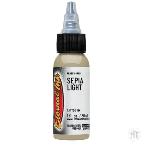 SEPIA LIGHT - ETERNAL INK REMBER SERIES-tattoo ink-Eternal Ink-Melbourne Tattoo Supplies