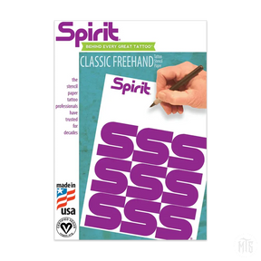 SPIRIT - FREEHAND-Tattoo Supplies-Spirit-Pack of 10 Sheets-Melbourne Tattoo Supplies