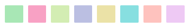 Radiant Pastel Color set