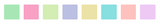 Radiant Pastel Color set