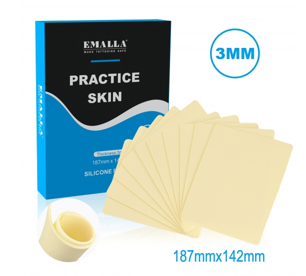 EMALLA - SMALL TATTOO PRACTICE SKIN 10PCS