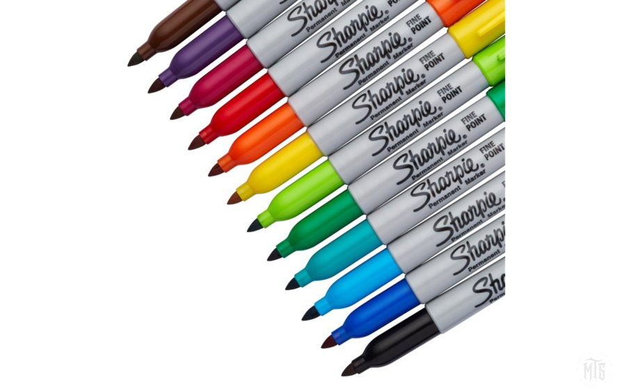 Sharpie 12 pack-Consumables-Sharpie-Melbourne Tattoo Supplies