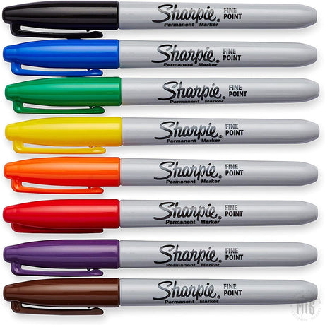 Sharpie 8 pack-Consumables-Sharpie-Melbourne Tattoo Supplies