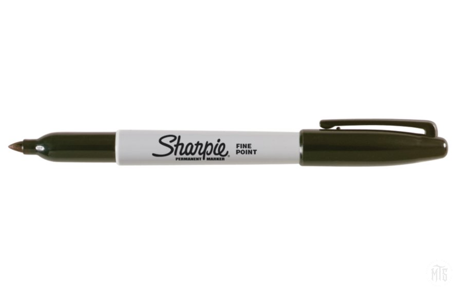 Sharpie - Fine Point Permanent Marker-Consumables-Sharpie-Black-Melbourne Tattoo Supplies