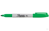 Sharpie - Fine Point Permanent Marker-Consumables-Sharpie-Green-Melbourne Tattoo Supplies
