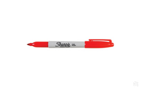 Sharpie - Fine Point Permanent Marker-Consumables-Sharpie-Red-Melbourne Tattoo Supplies