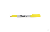 Sharpie - Fine Point Permanent Marker-Consumables-Sharpie-Yellow-Melbourne Tattoo Supplies