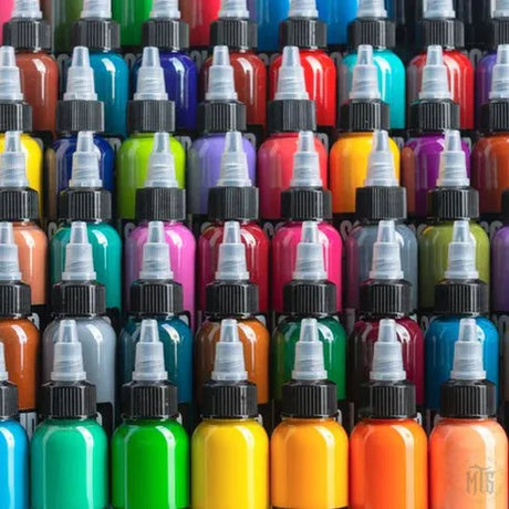 Solid Ink 75 COLORS SET-tattoo ink-Solid Ink-1oz-Melbourne Tattoo Supplies