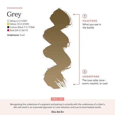 Tina Davies x Perma Blend - Grey
