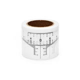 Disposable Eyebrow Ruler Stickers — Roll of 50
