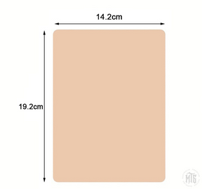 Tattoo Practice Skins - 19.2 x 14.2 x 0.3cm-Tattoo Supplies-NA1-Melbourne Tattoo Supplies