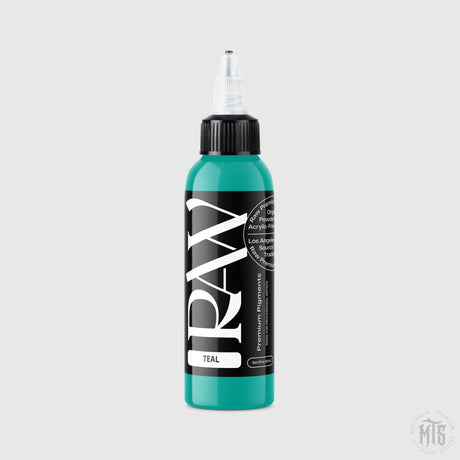 Teal - RAW-tattoo ink-Raw Pigments-1oz-Melbourne Tattoo Supplies
