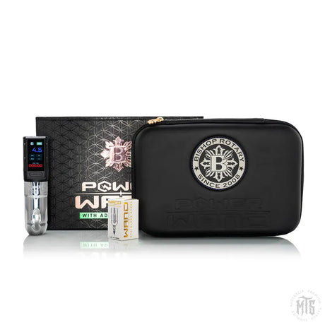 The Power Wand Stainless Steel Packer Full Set - Bishop-Tattooing Machines-Bishop-Stainless Steel Packer and Stainless steel grip Bundle-Melbourne Tattoo Supplies