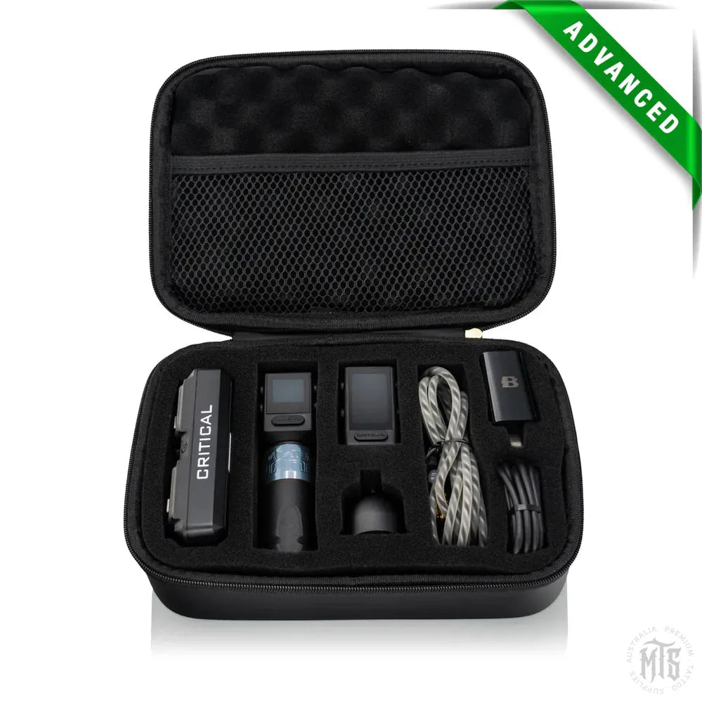 The Power Wand with Advanced Battery Full Set - Bishop Rotary-Tattooing Machines-Bishop-Shader 3.5mm stroke-Melbourne Tattoo Supplies