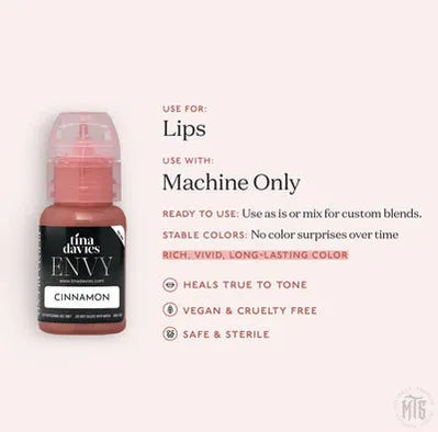Tina Davies x Perma Blend - ENVY - Cinnamon-tattoo ink-Tina Davies-Melbourne Tattoo Supplies