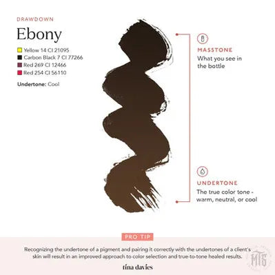 Tina Davies x Perma Blend - Ebony-tattoo ink-Tina Davies-Melbourne Tattoo Supplies