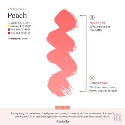 Tina Davies x Perma Blend - LUST - Peach-tattoo ink-Tina Davies-Melbourne Tattoo Supplies