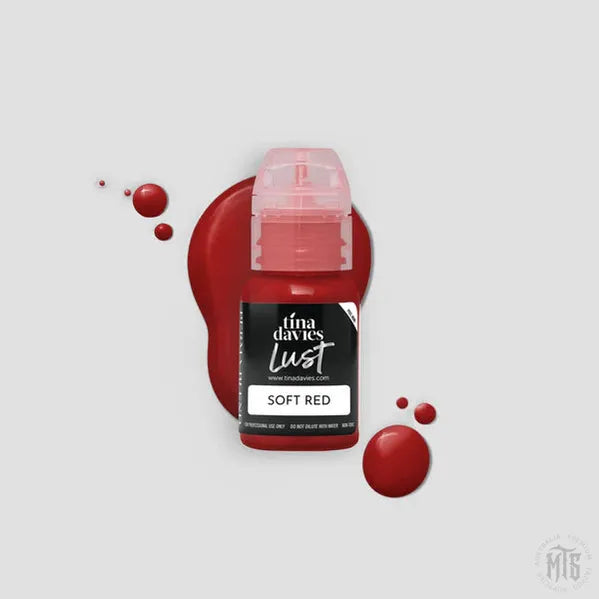 Tina Davies x Perma Blend - LUST - Soft red-tattoo ink-Tina Davies-Melbourne Tattoo Supplies