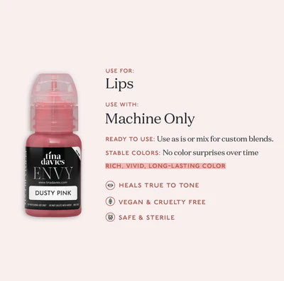 Tina Davies x Perma Blend - ENVY - Dusty Pink