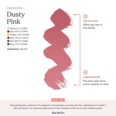 Tina Davies x Perma Blend - ENVY - Dusty Pink