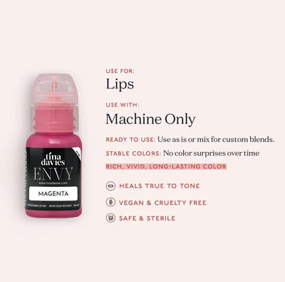 Tina Davies x Perma Blend - ENVY - Magenta