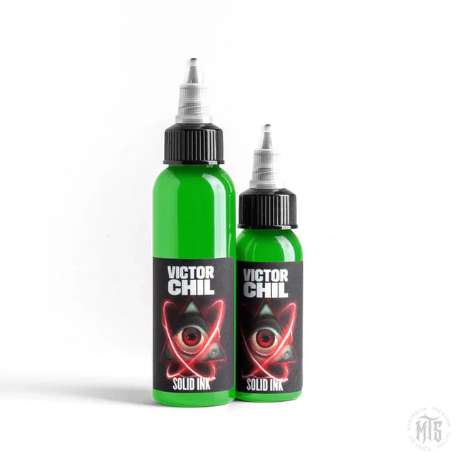 Toxic Green - Solid Ink VICTOR CHIL SERIES-tattoo ink-Solid Ink-Melbourne Tattoo Supplies