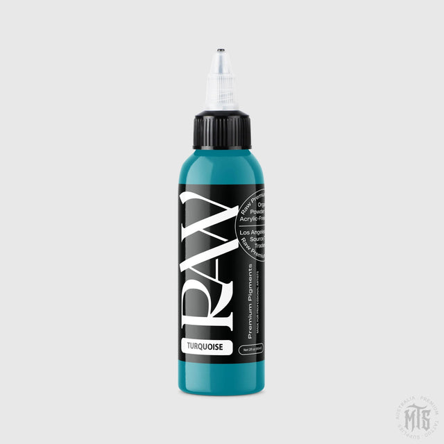 Turquoise - RAW-tattoo ink-Raw Pigments-1oz-Melbourne Tattoo Supplies