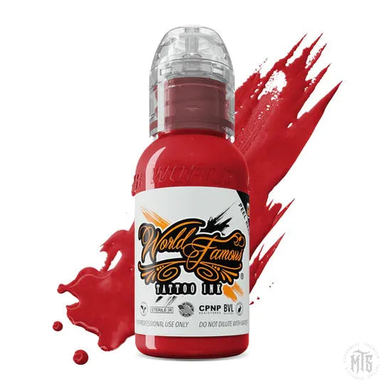 USSR RED - Oleg Shepelenko Series WORLD FAMOUS-tattoo ink-World Famous-Melbourne Tattoo Supplies