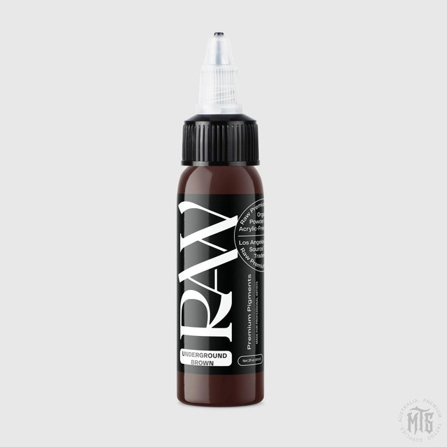 Underground Brown - RAW-tattoo ink-Raw Pigments-1oz-Melbourne Tattoo Supplies