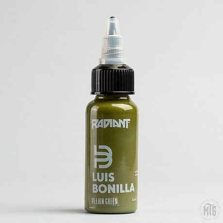 VILLAIN GREEN - RADIANT LUIS BONILLA SERIES-tattoo ink-Radiant Ink-Melbourne Tattoo Supplies