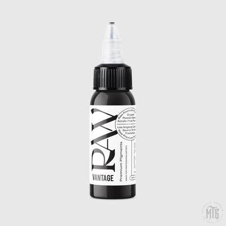 Vantage Black - RAW-tattoo ink-Raw Pigments-1oz-Melbourne Tattoo Supplies