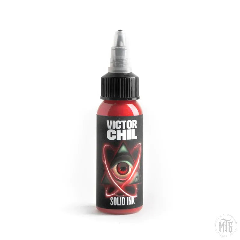 Victor Chil Solid Ink 1oz set-tattoo ink-Solid Ink-Melbourne Tattoo Supplies