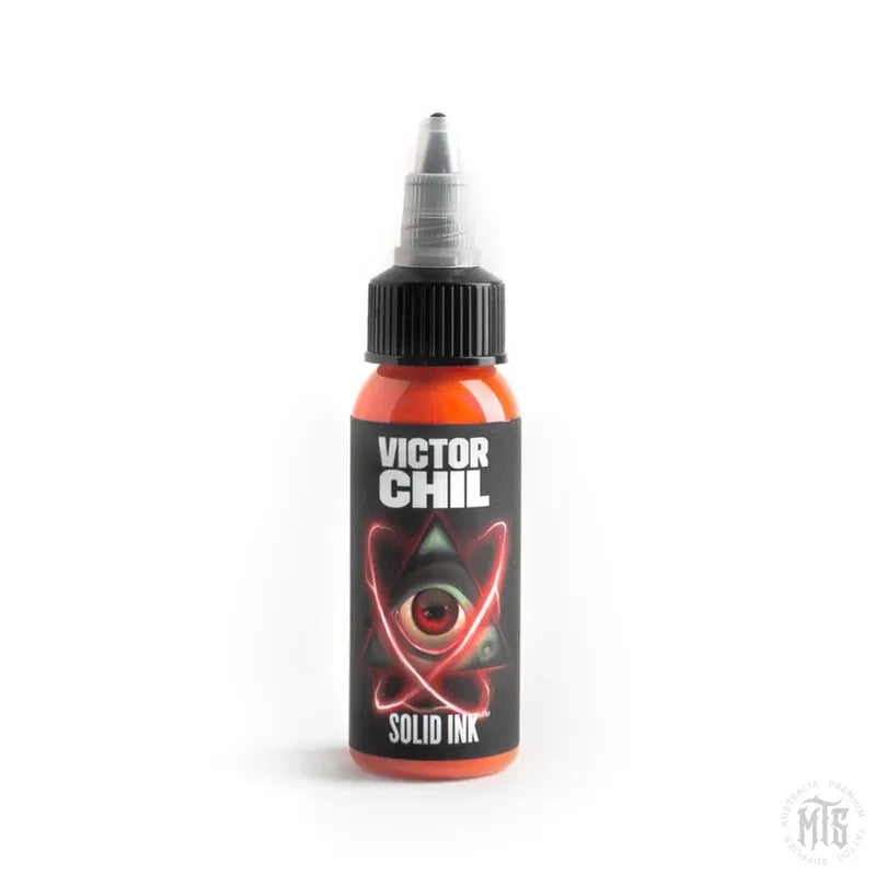 Victor Chil Solid Ink 1oz set-tattoo ink-Solid Ink-Melbourne Tattoo Supplies